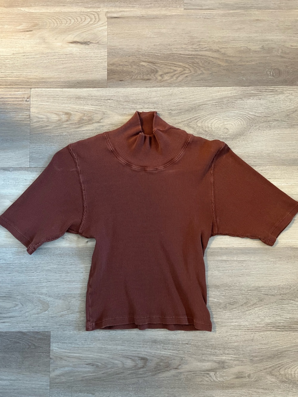 Big Bud Press Crop Turtleneck